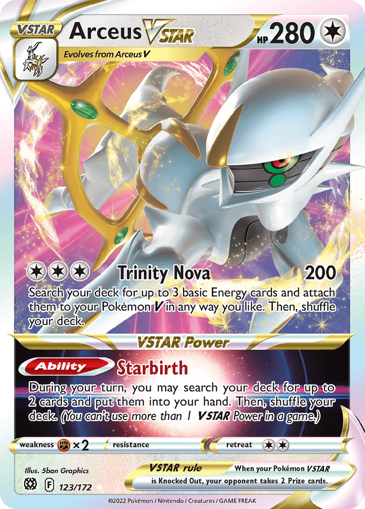 Arceus VSTAR from Brilliant Stars