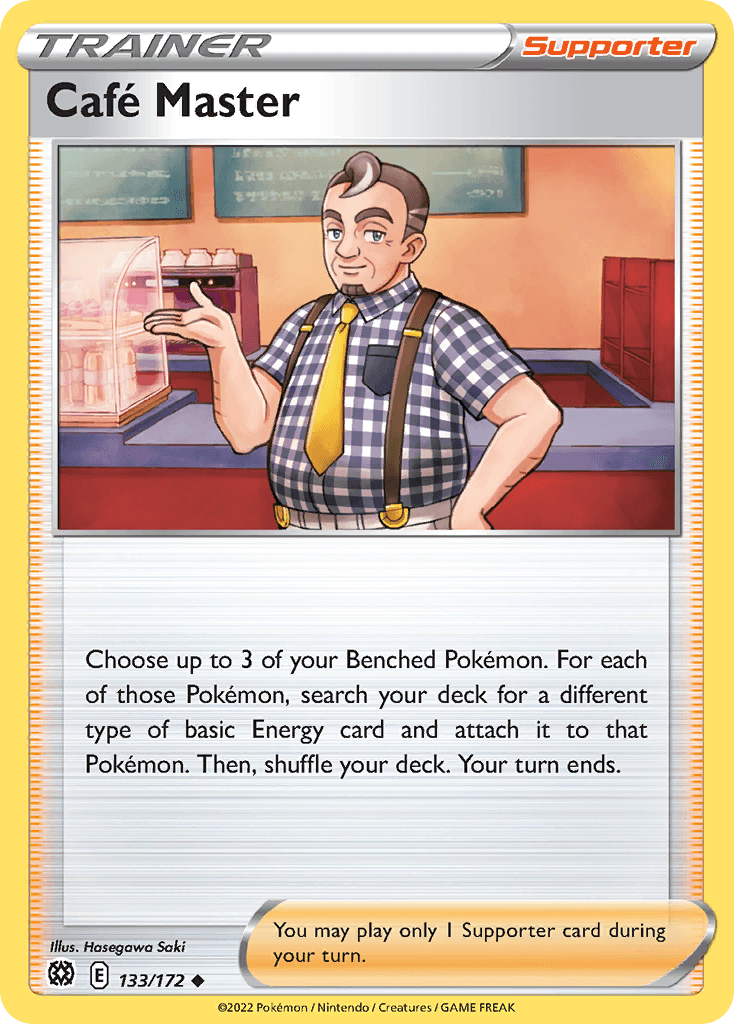 Café Master Pokémon card