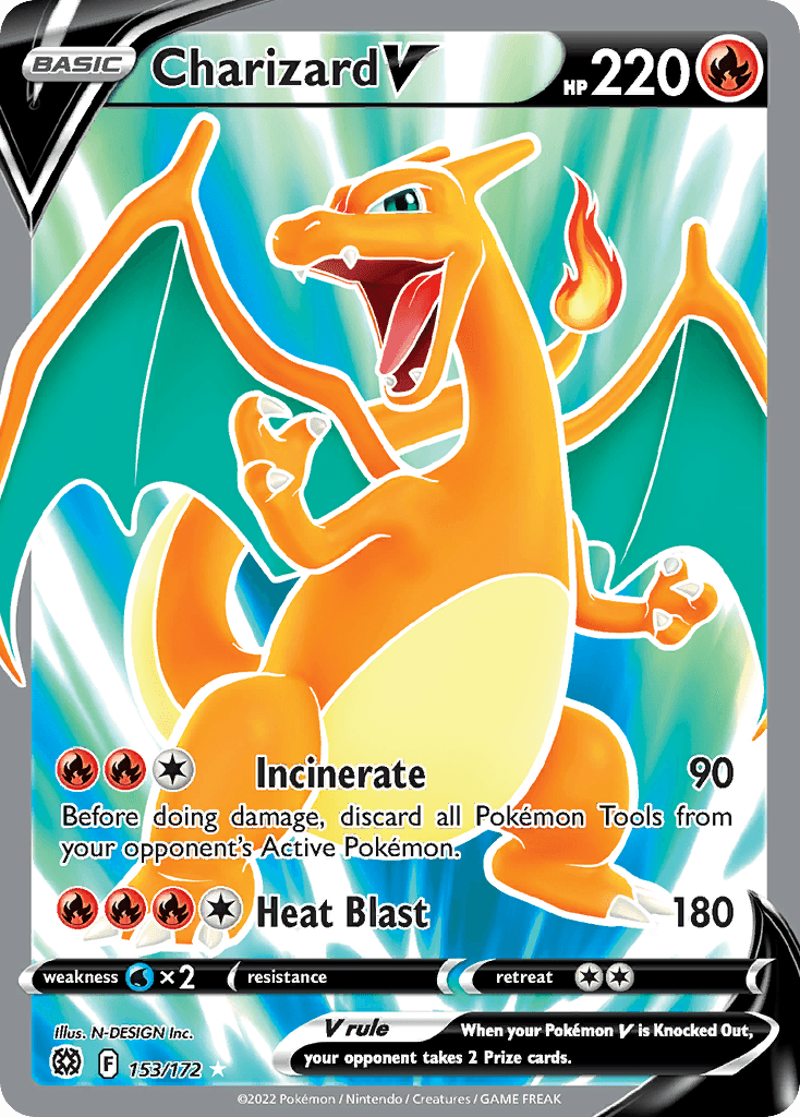 Charizard V from Brilliant Stars
