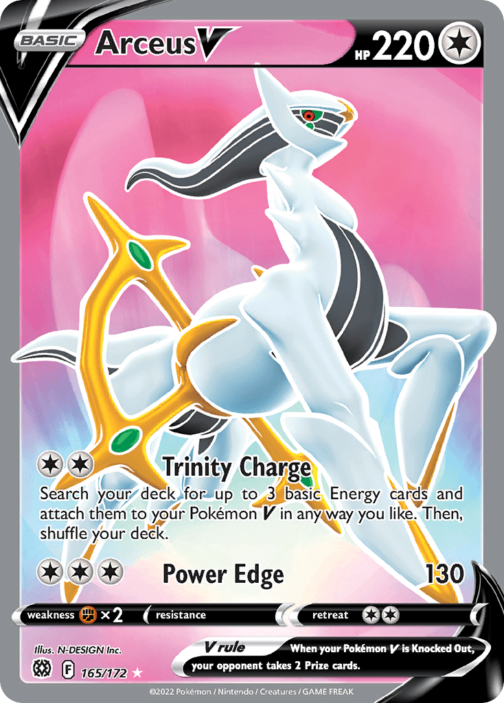 Arceus V from Brilliant Stars