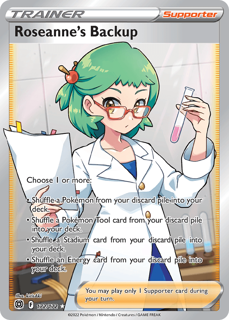 Roseanne's Backup Pokémon card