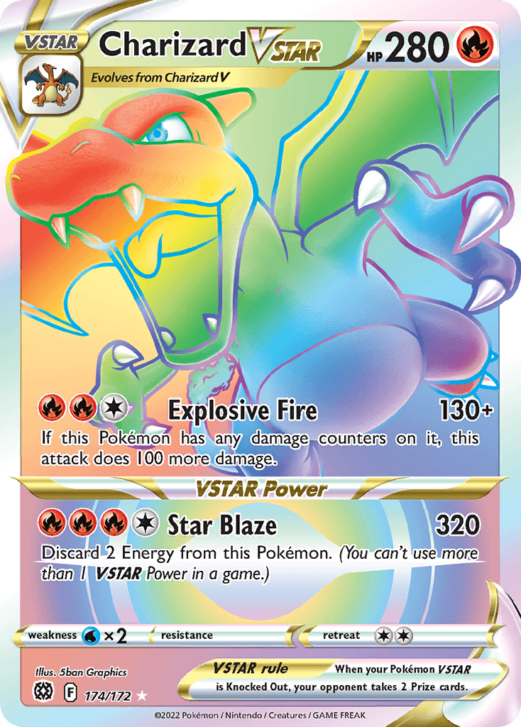 Charizard VSTAR from Brilliant Stars