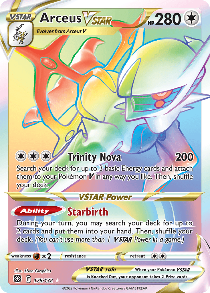 Arceus VSTAR from Brilliant Stars