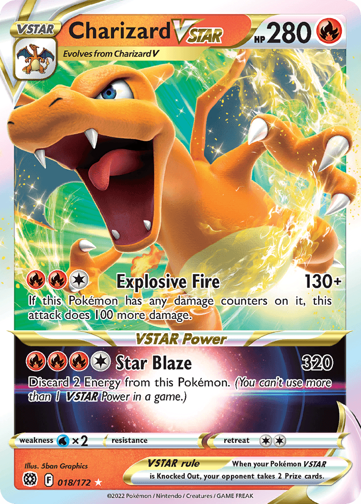 Charizard VSTAR from Brilliant Stars