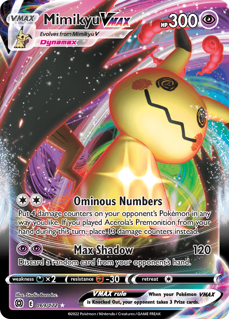 Mimikyu VMAX from Brilliant Stars