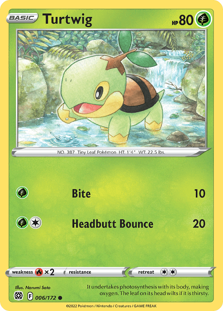 Turtwig Pokémon card