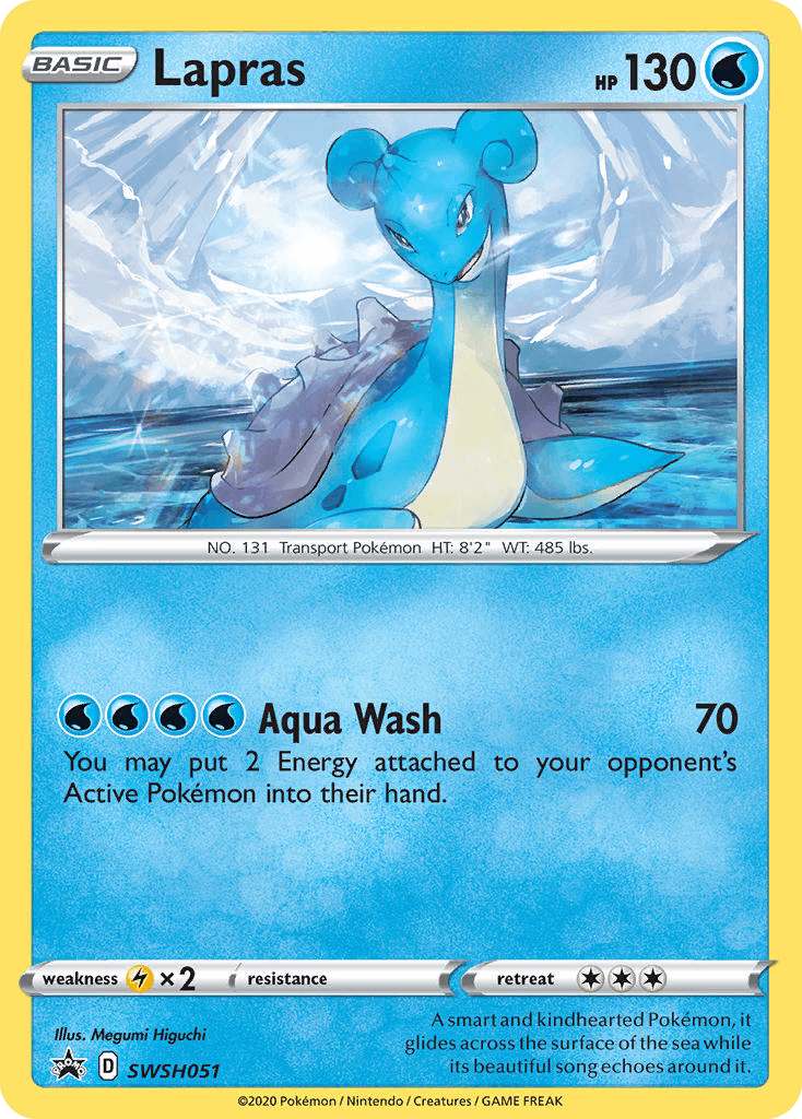 Lapras from SWSH Black Star Promos
