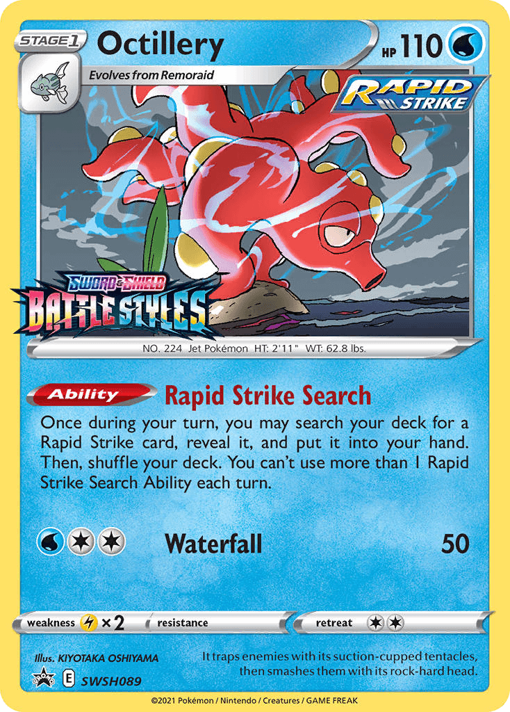Octillery Pokémon card