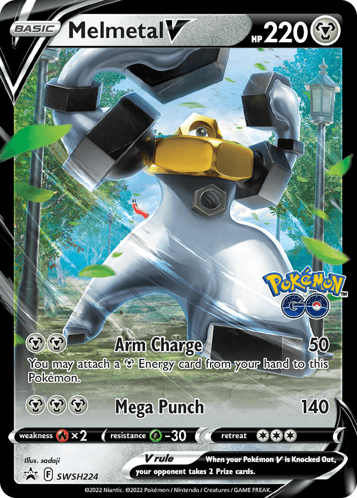 Melmetal V Pokémon card