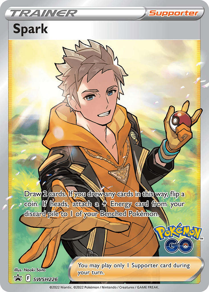 Spark Pokémon card