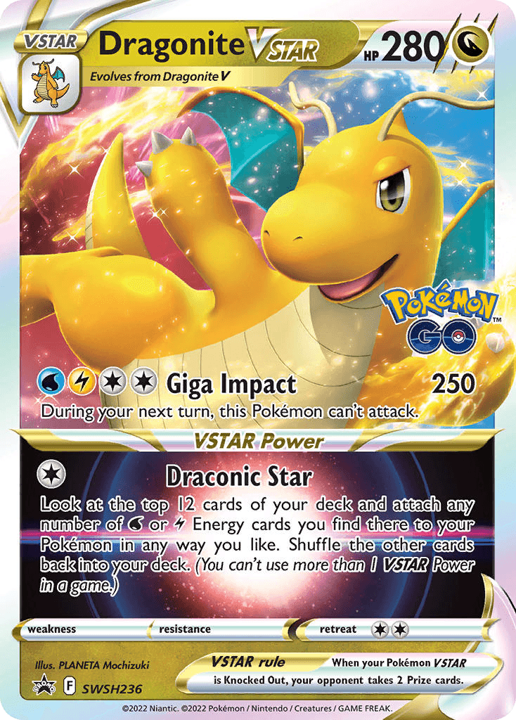 Dragonite VSTAR from SWSH Black Star Promos