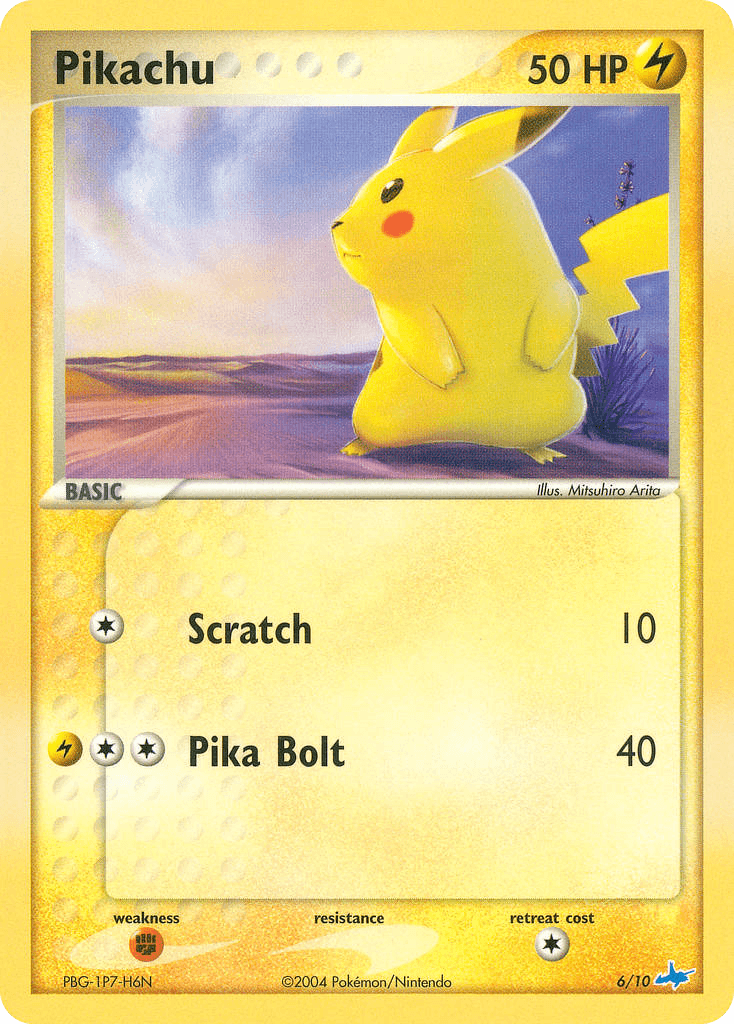 Pikachu from EX Trainer Kit Latios