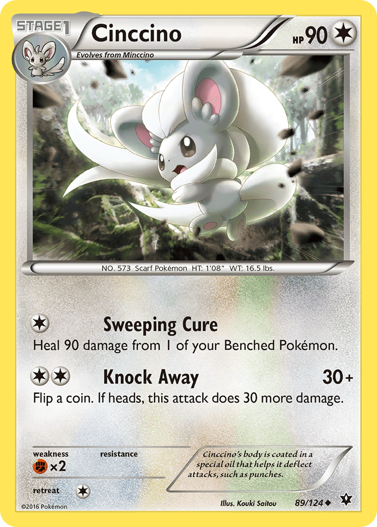Cinccino Pokémon card