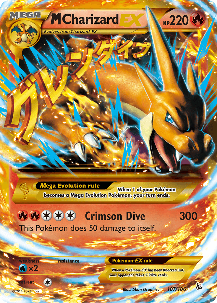 M Charizard-EX from Flashfire