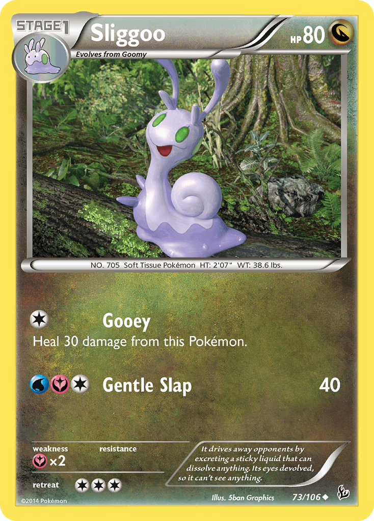 Sliggoo Pokémon card