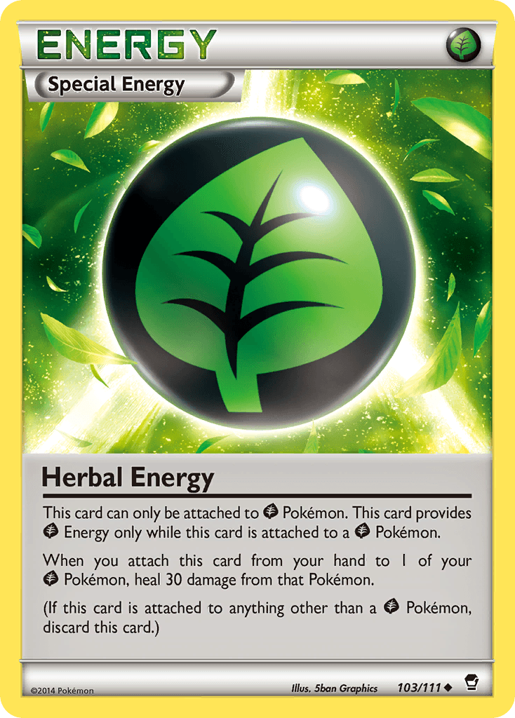 Herbal Energy Pokémon card