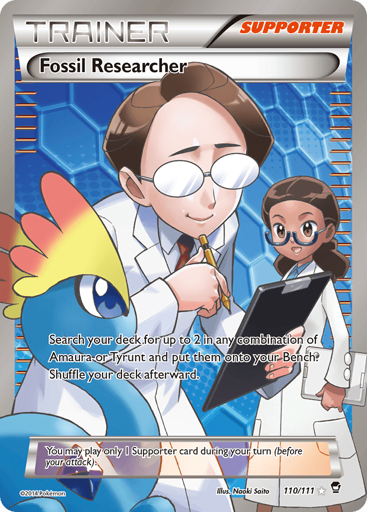 Fossil Researcher Pokémon card