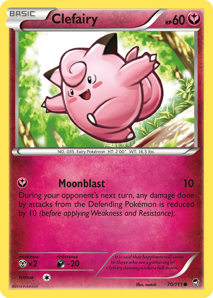 Clefairy Pokémon card