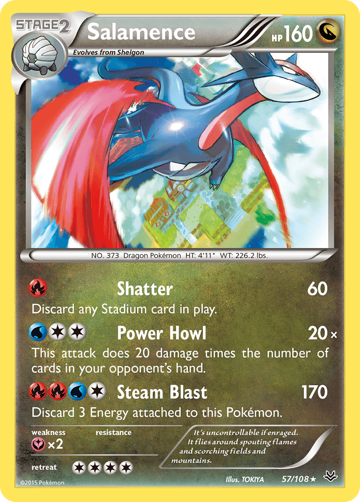 Salamence from Roaring Skies