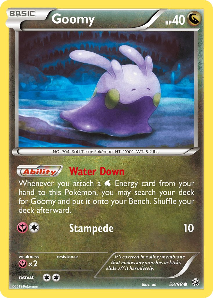 Goomy Pokémon card