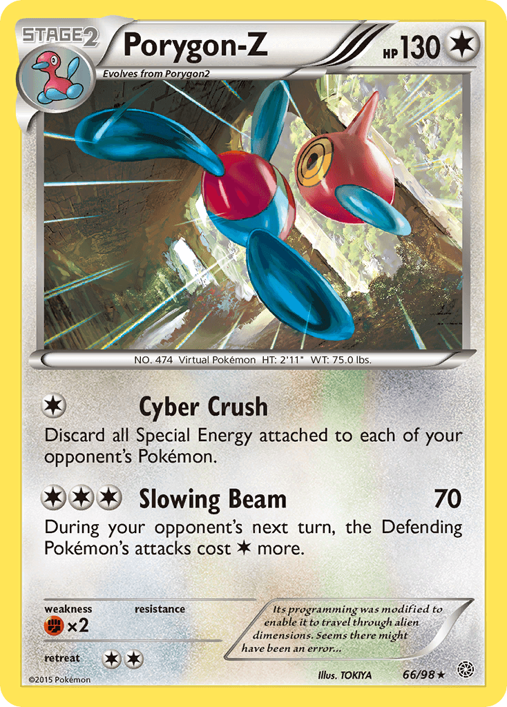 Porygon-Z Pokémon card