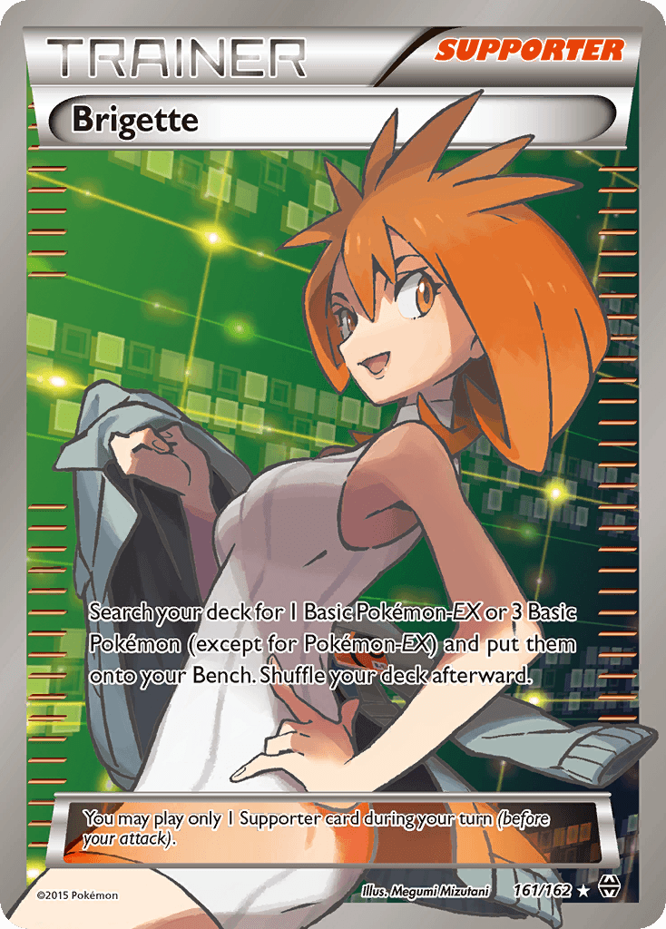Brigette Pokémon card
