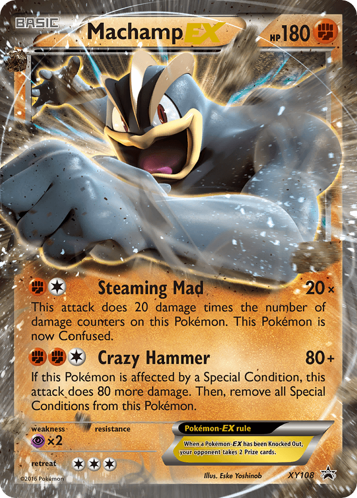 Machamp-EX Pokémon card