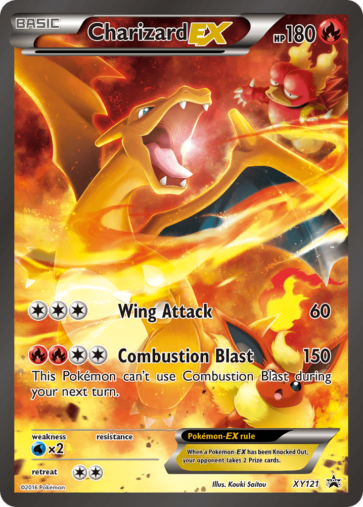 Charizard-EX from XY Black Star Promos