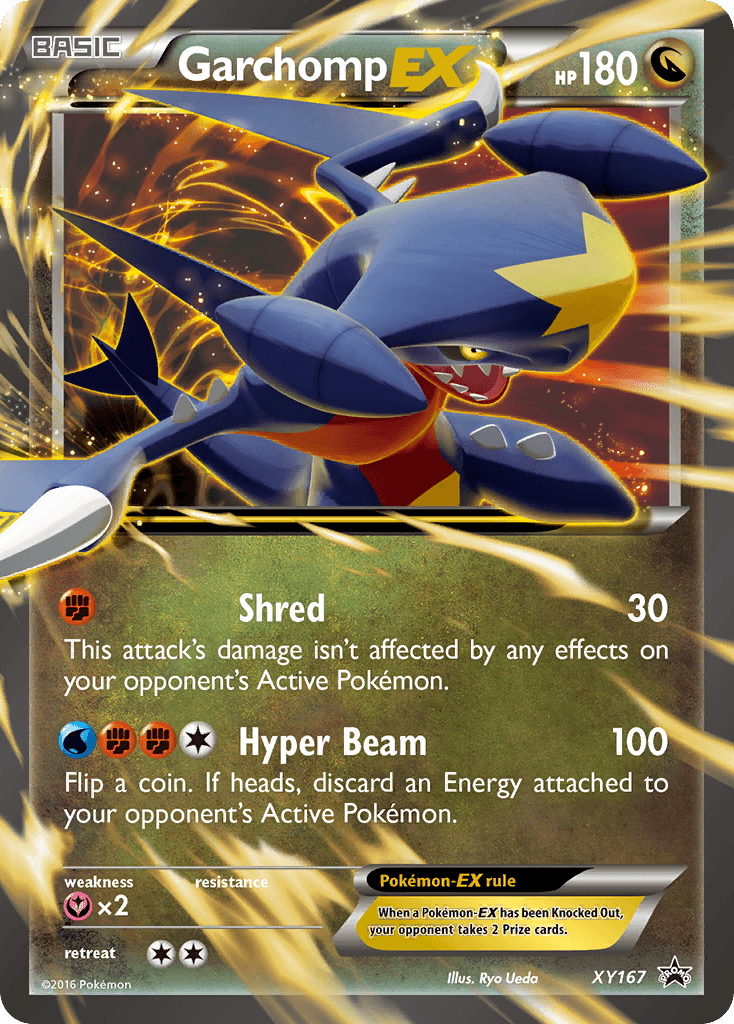 Garchomp-EX Pokémon card