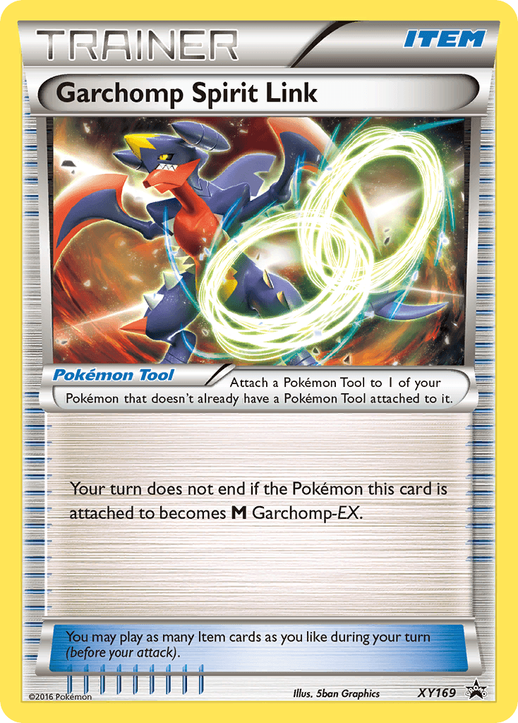 Garchomp Spirit Link Pokémon card