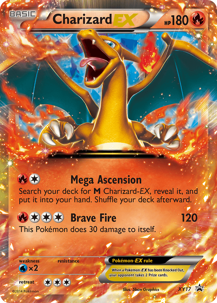 Charizard-EX from XY Black Star Promos