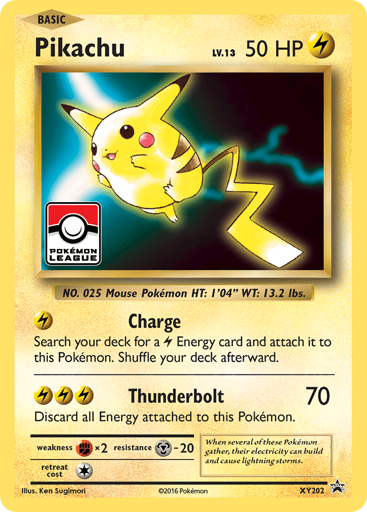 Pikachu Pokémon card