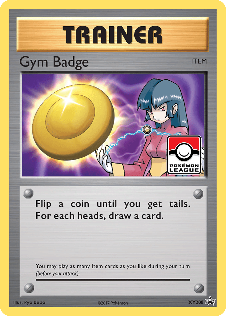 Gym Badge Pokémon card