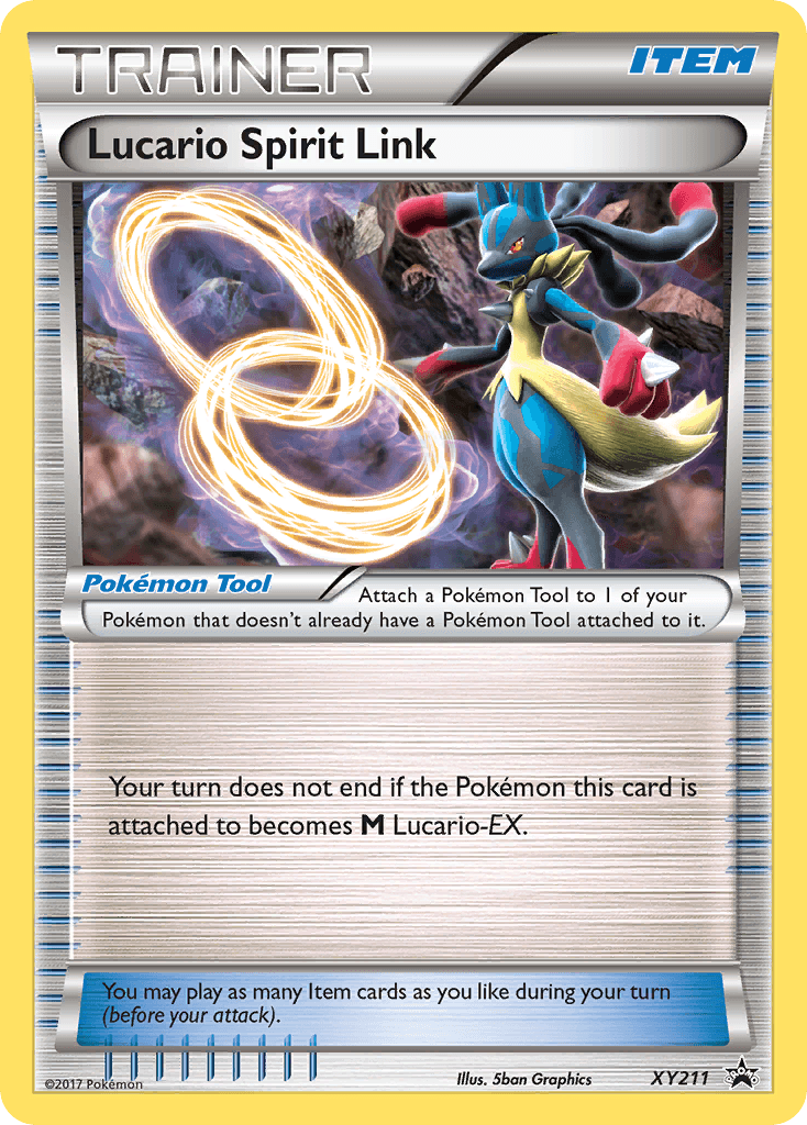 Lucario Spirit Link from XY Black Star Promos