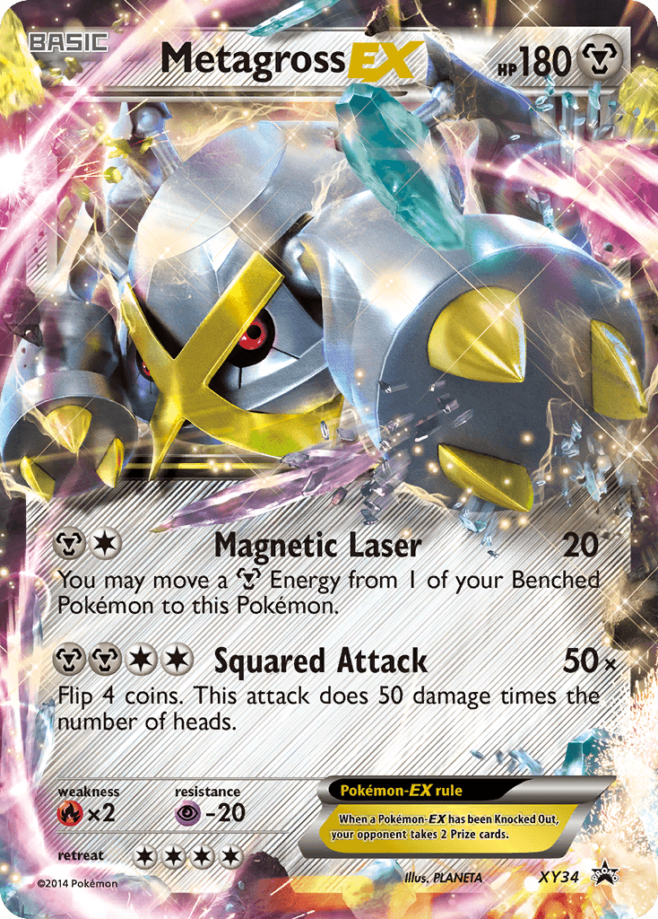 Metagross-EX from XY Black Star Promos