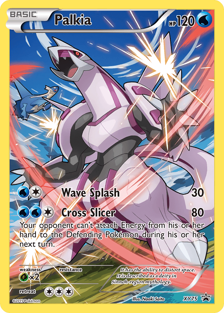 Palkia from XY Black Star Promos