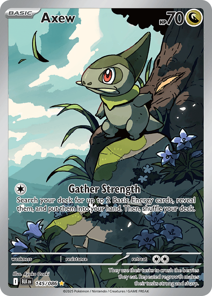 Axew — Dragon type
