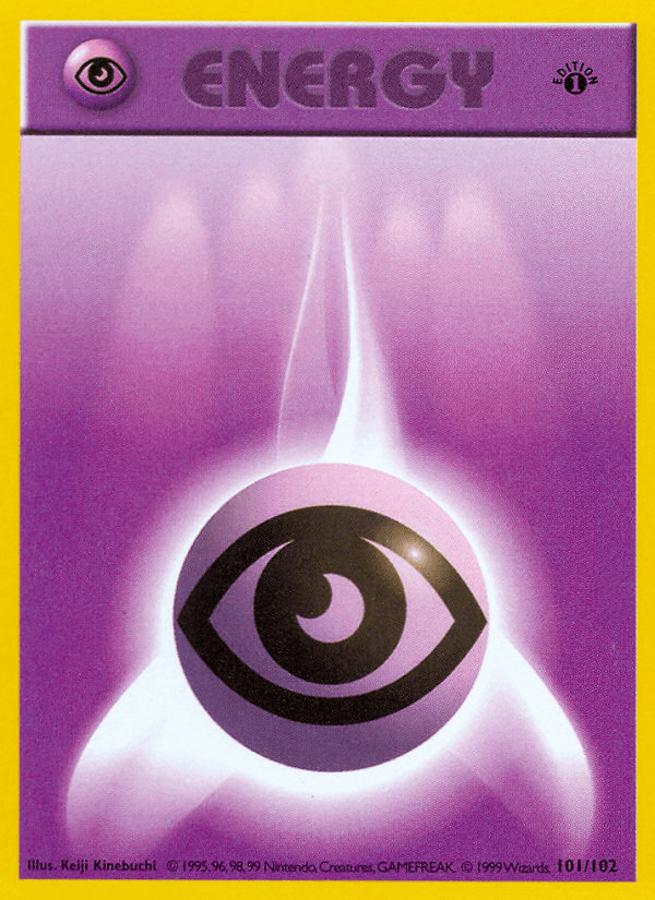 Psychic Energy Pokémon card