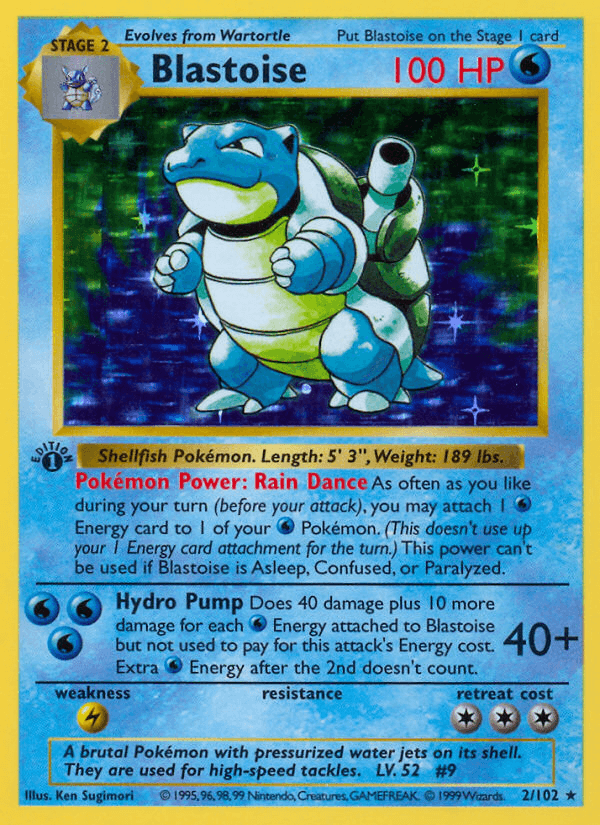 Blastoise from Base