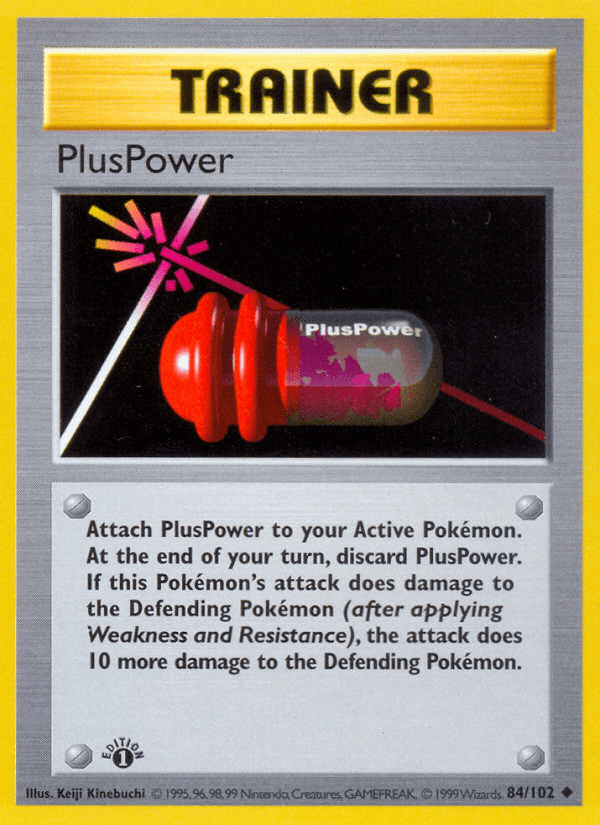 PlusPower Pokémon card