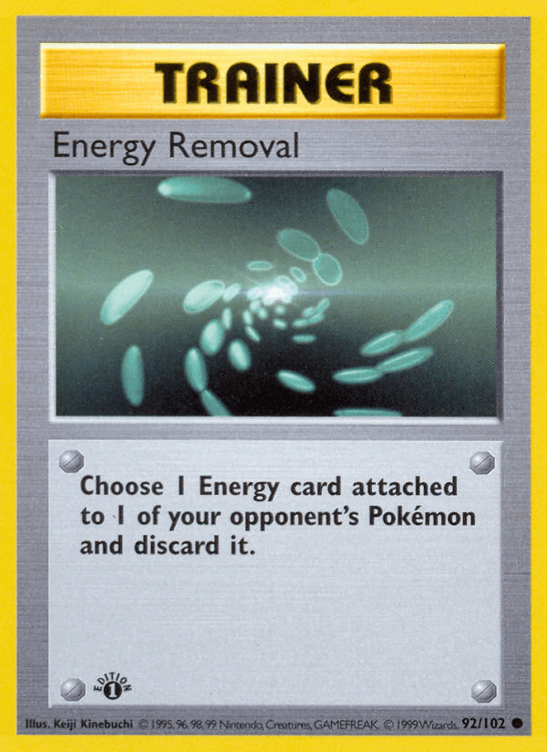 Energy Removal Pokémon card