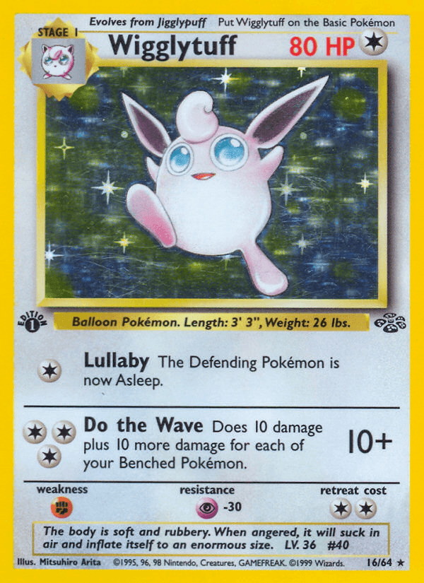 Wigglytuff Pokémon card