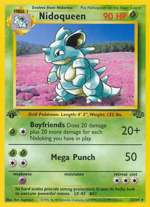 Nidoqueen Pokémon card
