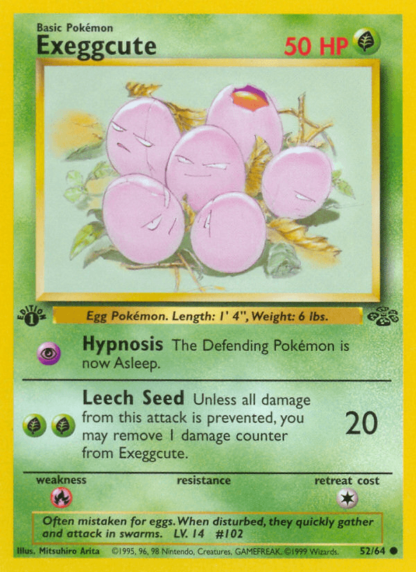 Exeggcute Pokémon card