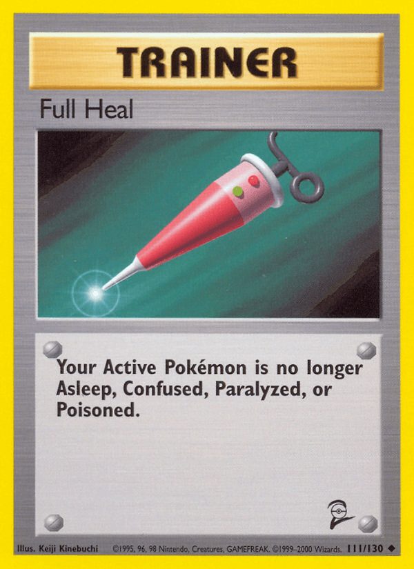 Full Heal Pokémon card