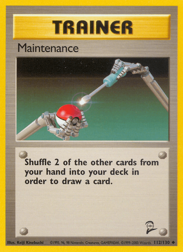 Maintenance Pokémon card