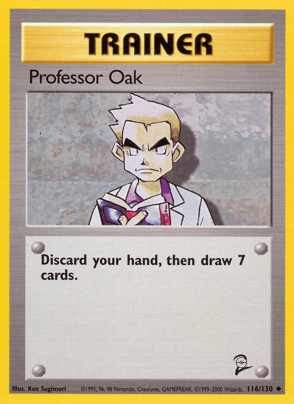 Professor Oak Pokémon card