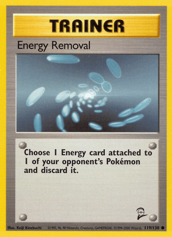 Energy Removal Pokémon card
