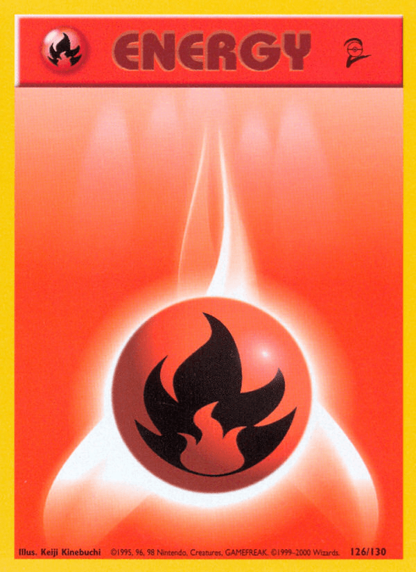 Fire Energy Pokémon card
