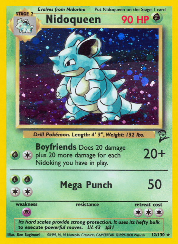 Nidoqueen Pokémon card
